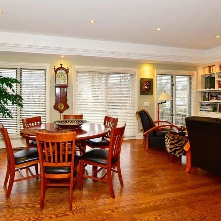 543 Cranbrooke Avenue Breakfast Area Opens to Family Room