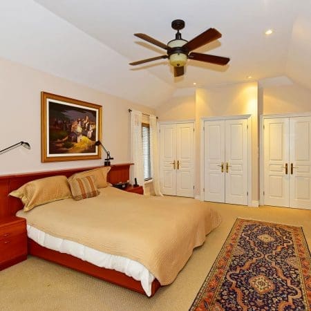 543 Cranbrooke Avenue Master Bedroom with His and Hers Closets