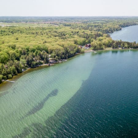 426 Big Bay Point Road Aerial