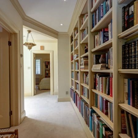 125 Highbourne Road - Bookcase Hallway