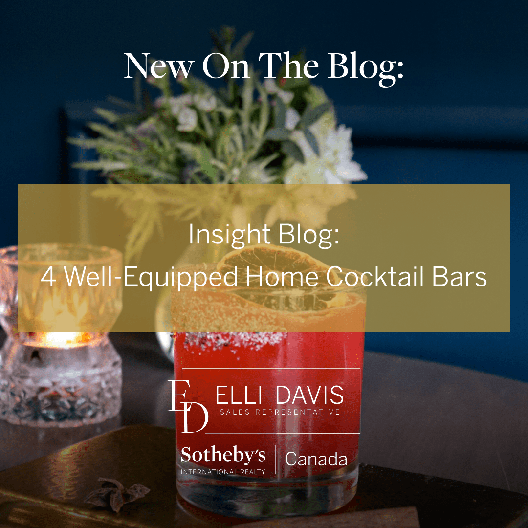 Insight Blog Sipping in Style 4 WellEquipped Home Cocktail Bars Elli Davis